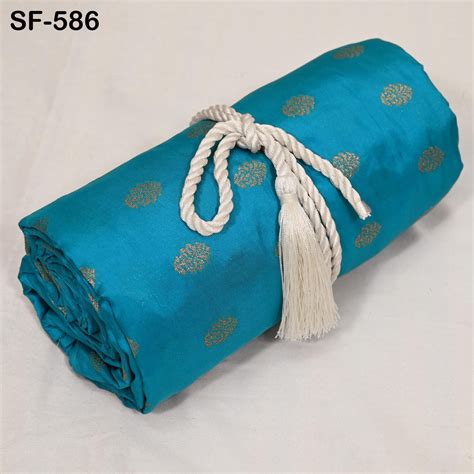 70gsm Pure Silk Fabric by The Yard Brocade Indian Wedding Dress Brides ...