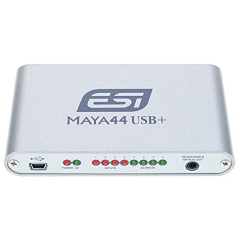 ESI Maya44 USB PLUS 4in-4out USB Audio Interface : Amazon.in: Musical ...