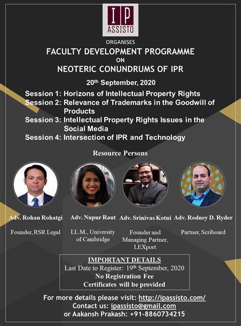 [Online] Faculty Development Programme on Neoteric Conundrums of ...