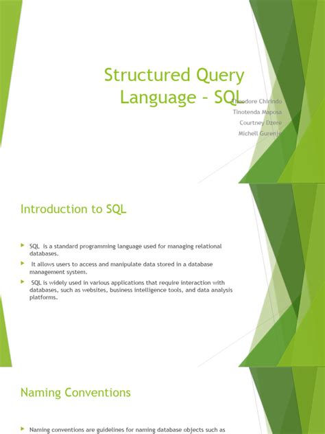 Image result for SQL Structured Query Language PDF