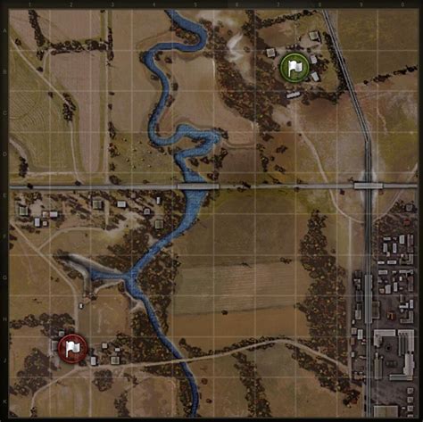 World of Tanks Map - Game Map