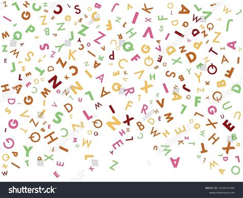 Random Letters Background