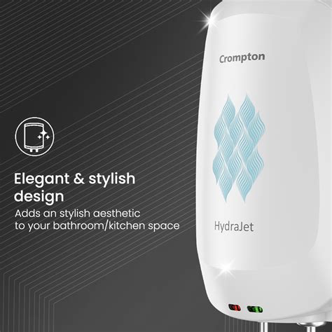 Crompton HydraJet 5L, 3000W Instant Water Heater: Shop Crompton ...