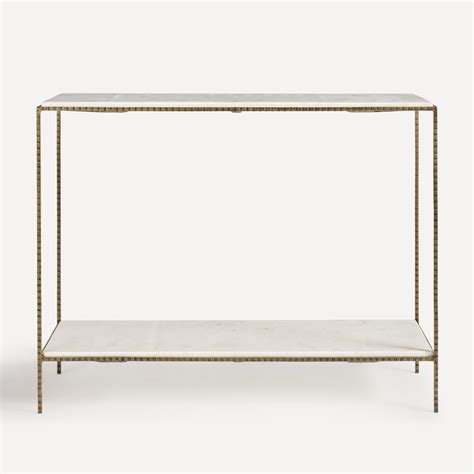 Consola de acero y mármol Logan El Corte Inglés · El Corte Inglés · El ...