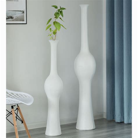 Uniquewise Unique Set of 2 Tall Floor Vases for Entryway | Mathis Home ...
