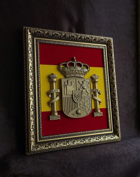 Coat of Arms of Spain , Emblem of Spain , Spain Crest Flag - Etsy