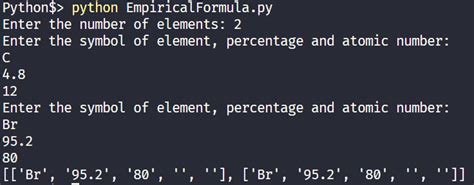 Double Dimensional Array Python 的图像结果