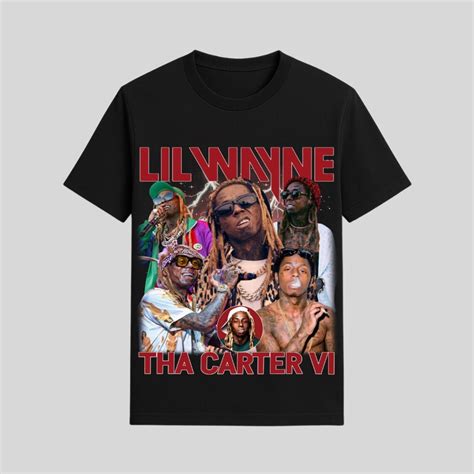 Lil Wayne T-shirt Design PNG, Lil Wayne Tha Carter Tour Digital File ...