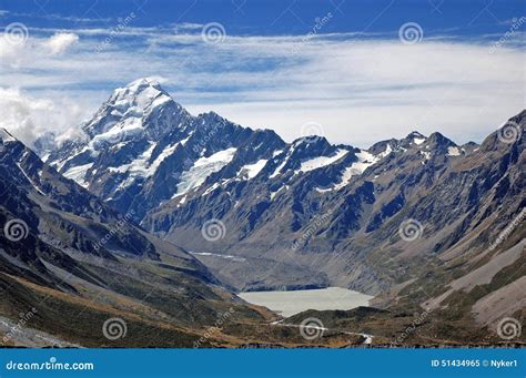 Aoraki, Mount Cook National Park, New Zealand Stock Image - Image of ...