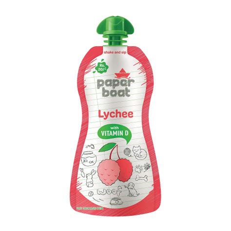 Paper Boat Lychee Juice - 200 ml : Buy Paper Boat Lychee Juice - 200 ml ...