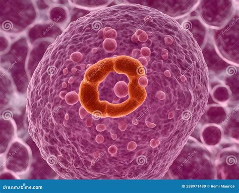 Cancer Cure Concept-art, Orange on Pink Stock Illustration ...