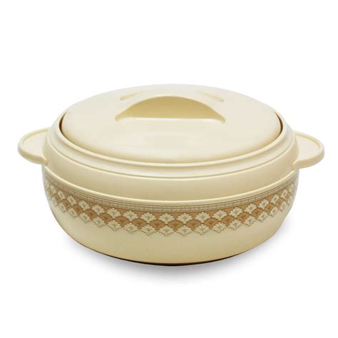 Buy AsianKarishma Insulated Casserole Serving Dish With Lid Food Warmer ...