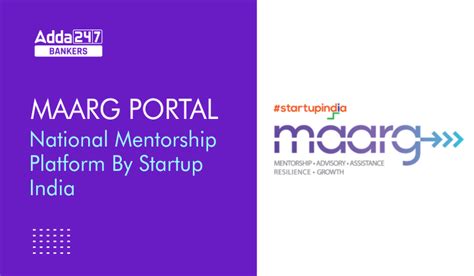 MAARG Portal: National Mentorship Platform by Startup India