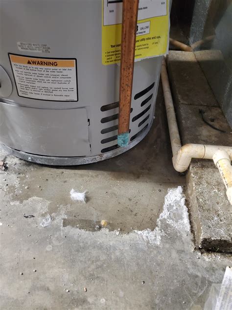 Leaking Water Heater Tank
