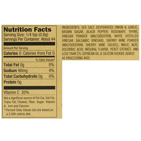 Urban Accents Balsamic And Onion Veggie Roaster Seasoning - World Market