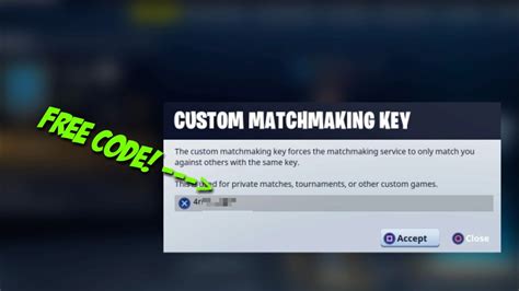 Image result for Fortnite Custom Matchmaking Key Codes