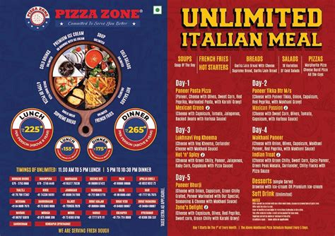 Menu at Pizza Zone Apollo circle, Ahmedabad