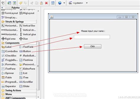 Image result for Java GUI Button Click Event