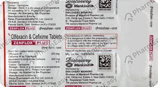 Zenflox Plus 200mg Strip Of 10 Tablets: Uses, Side Effects, Price ...
