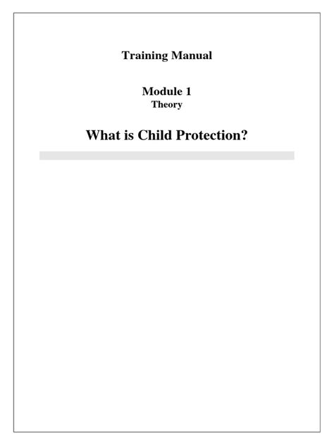 Image result for Child Protection Protocol Training