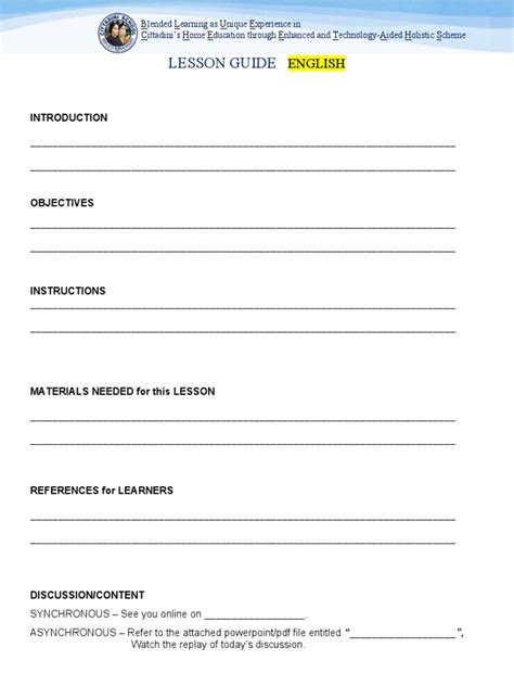 Current Lesson Study Guide PDF 的图像结果