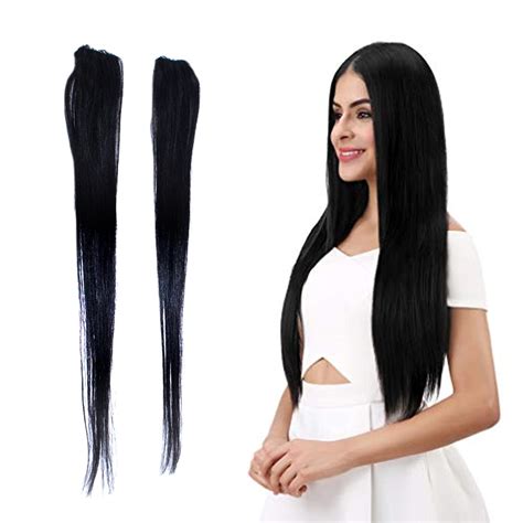 Baal 2 Pcs Seamless Hair Cover Up Patch Extension for Women And Girl ...