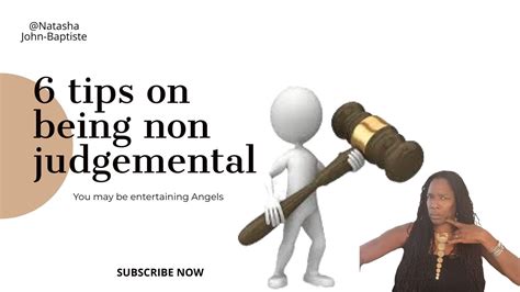 6 tips on being non Judgemental - YouTube