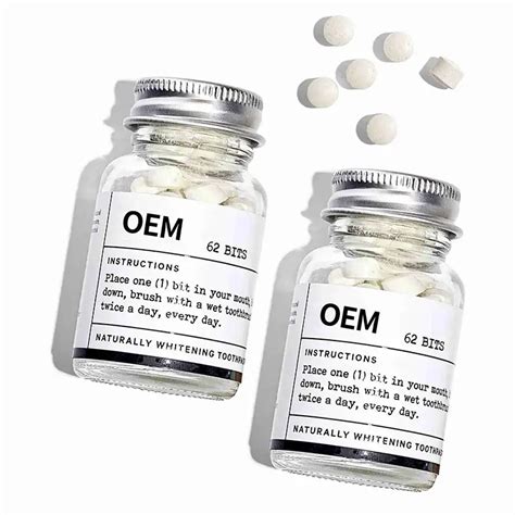 Private Label Toothpaste Tablets Manufacturers - Lidercare