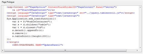 Image result for jQuery Scrollable Table with Fixed Headers
