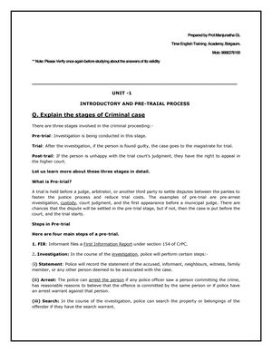 Crpc - Crpc - CrPC Classification and constitution of criminal courts ...
