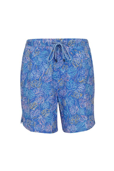 Peter Millar - Monstera Magic Swim Trunks | Mitchell Stores