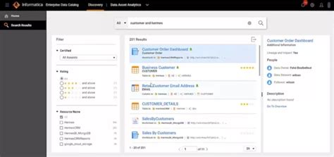 Image result for Informatica Data Catalog Applications