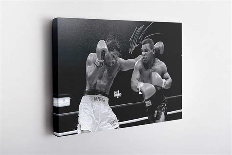 MW MERWEZI Mike Tyson Poster Boxing with Sign Black India | Ubuy