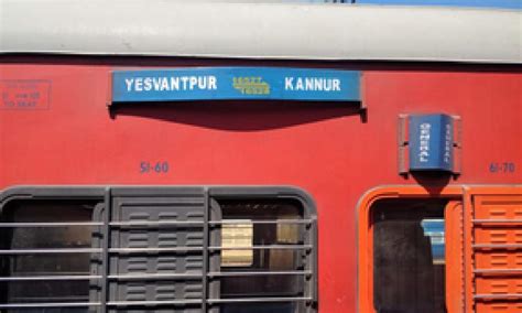 AC coach passengers in Yesvantpur-Kannur Express complain of theft of ...