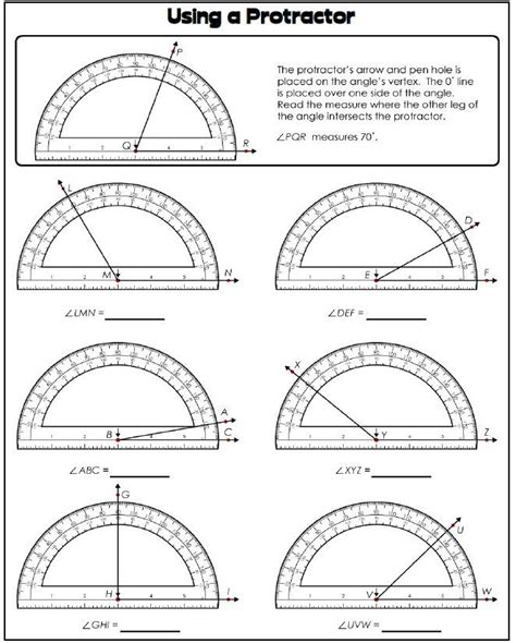 Image result for How to Construct a Triangle Using Protractor PDF