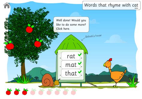 Words that rhyme games - Worksheets Library