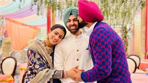 Parmish Verma welcomes wife Geet Grewal in India with an adorable post ...
