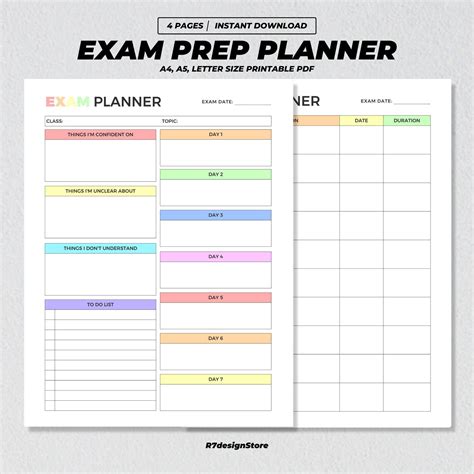 Image result for CSS Exam Study Planner