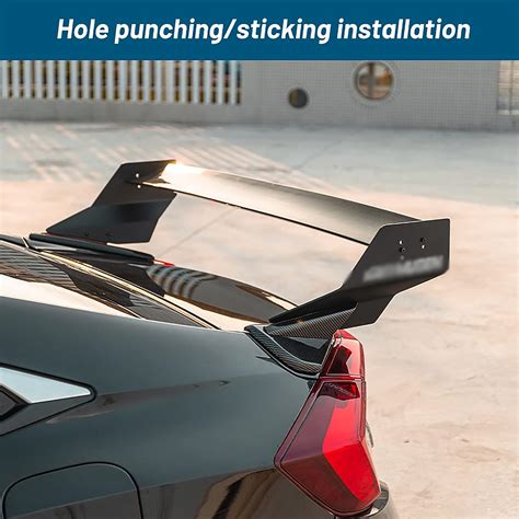 Buy ZJCLPL Car Rear Spoiler Abs for Ho-nda Civic 10th gen Sedan FC1 FC2 ...