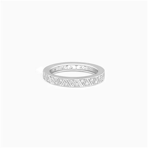 Silver Geometric Triangle Ring For Him – GIVA