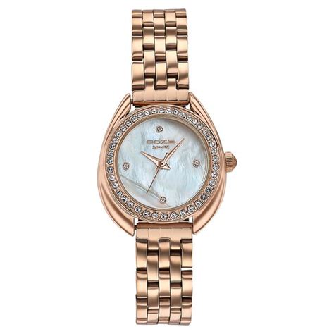 Buy Online Poze By Sonata Quartz Analog Mother of Pearl Dial Rose Gold ...