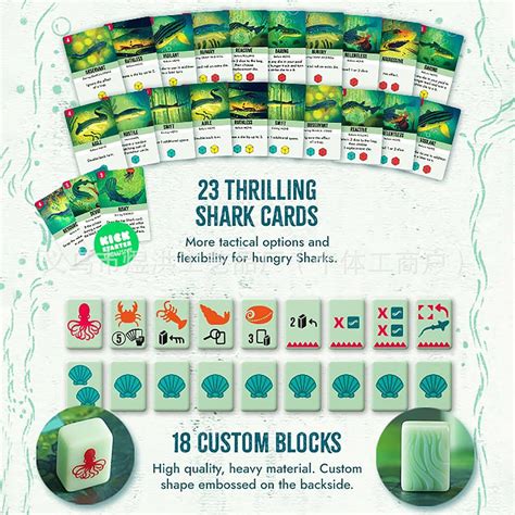 KELP Board Games Shark vs Octopus亚马逊新品便携式棋盘游戏-阿里巴巴