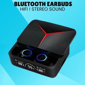 GUGGU M90 Wireless (Earbuds) Slide Design, With LED Display, HD Sound ...