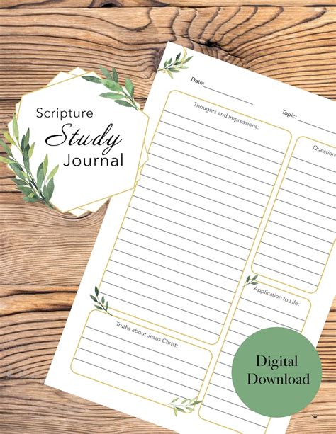 Image result for LDS Scripture Study Journal