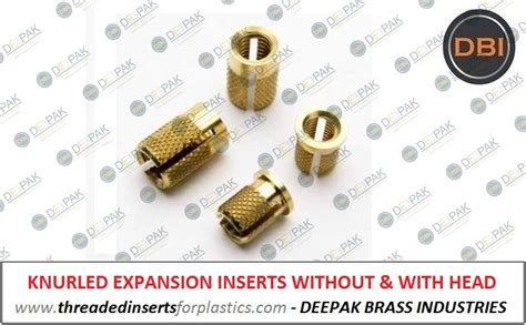 Image result for Threaded Expanding Inserts