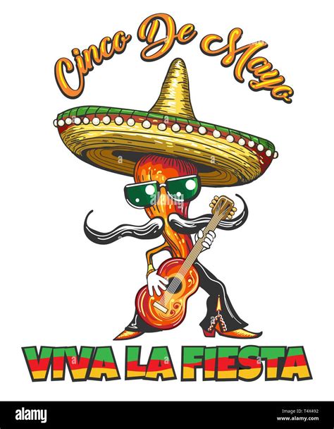 Viva mexico poster celebration vector hi-res stock photography and ...