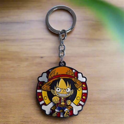Dr. Monkey D. Luffy Fidget Spinner Keychain - Fun One Piece Collectibl ...