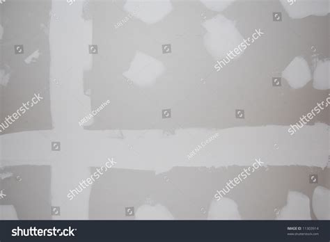Sheetrock Drywall Background Taping Spackling Have Stock Photo 11303914 ...