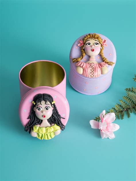 Canister With Faces | Hobby Ideas