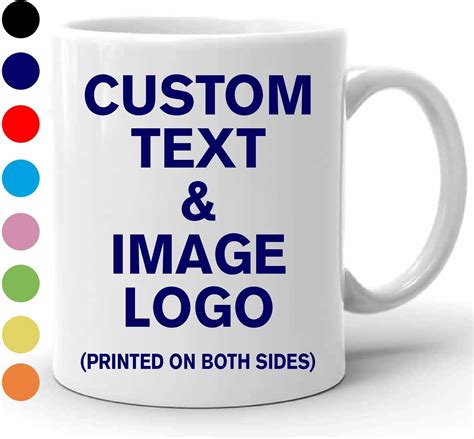 Amazon.com | Custom Mug, Personalized Coffee Mug Custom Coffee Mugs ...